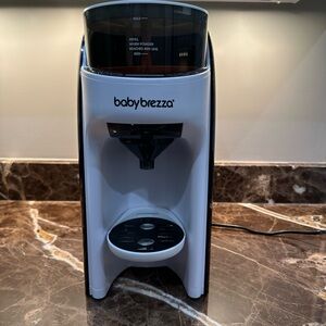 Baby Brezza Formula Dispenser - Black and White